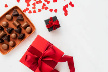 Cadeau et chocolat