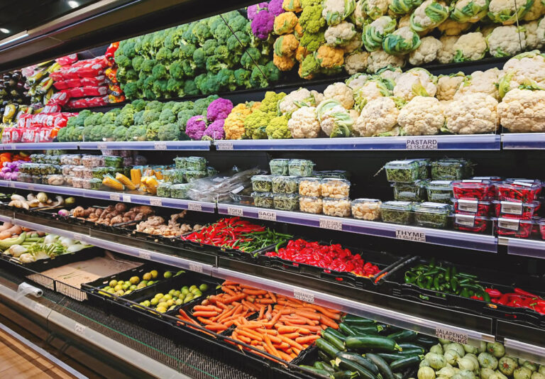 Supermarché et produits alimentaires